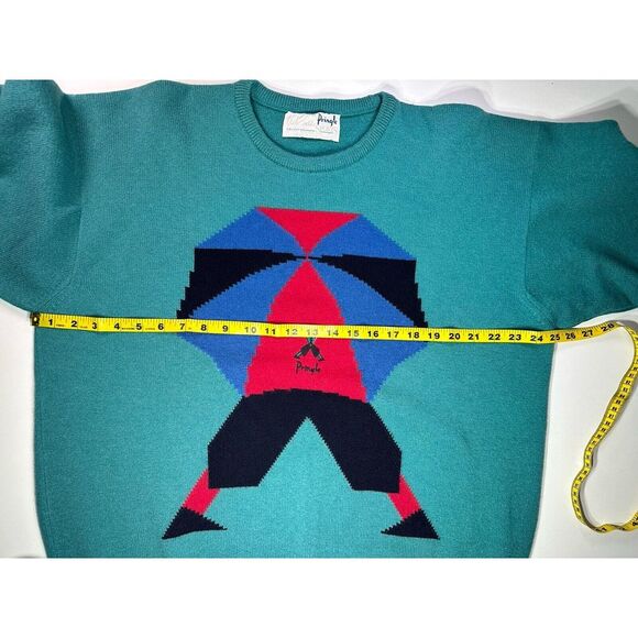 Pringle Nick Faldo Golf Sweater Mens‎ Sz XL Scotland Pure Wool Vintage - Picture 7 of 10